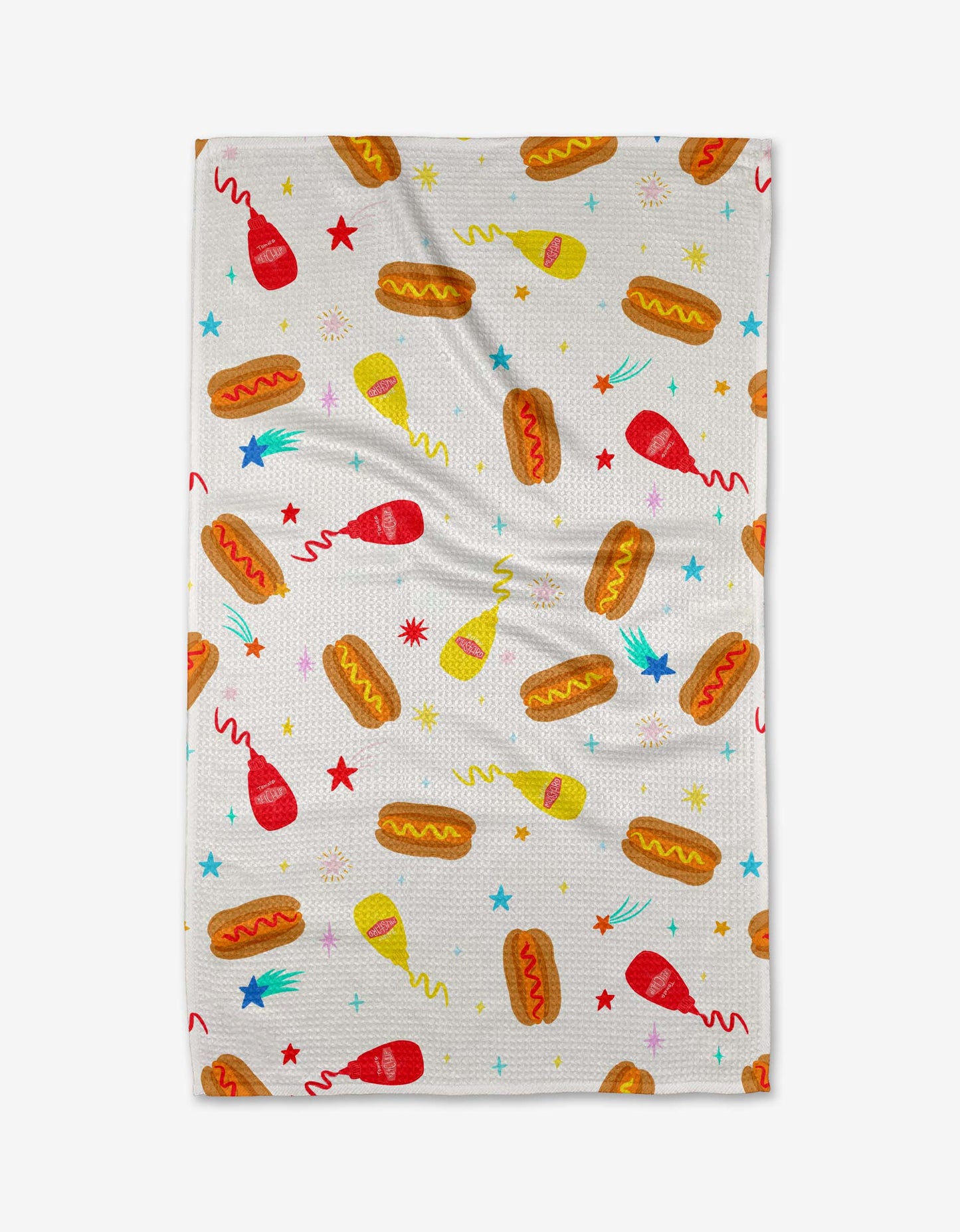 Rocket Relish Geometry Tea Towel