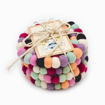 Macarons Eco Coasters and Trivets