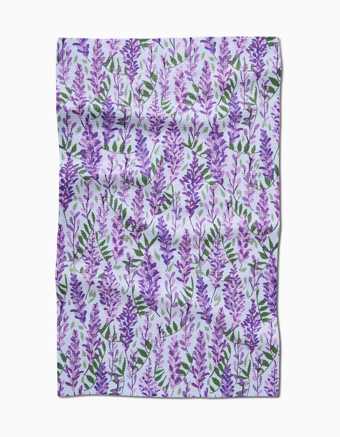 Wisteria Geometry Tea Towel