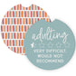 Adulting Stars Stripes - Car Coasters