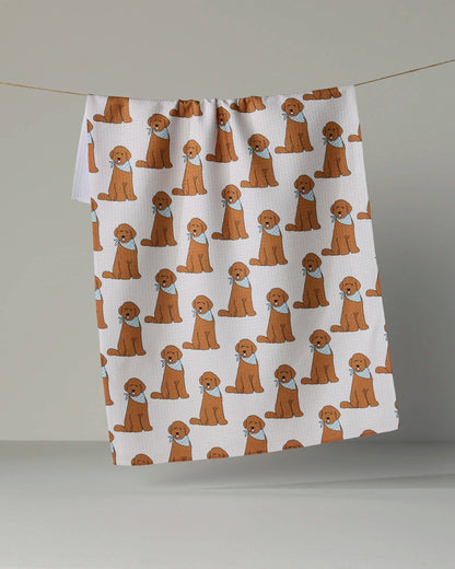 Doodle Days Geometry Tea Towel