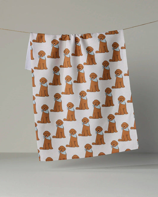 Doodle Days Geometry Tea Towel