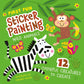 First Fun Sticker Painting:  WILD ANIMALS