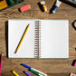 Dewy Morning Hardcover Spiral Sketchbook