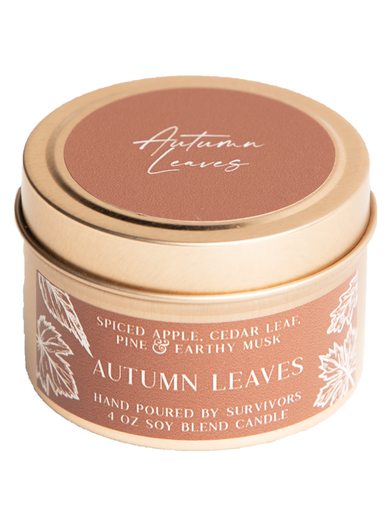 Autumn Leaves 4 oz Candle