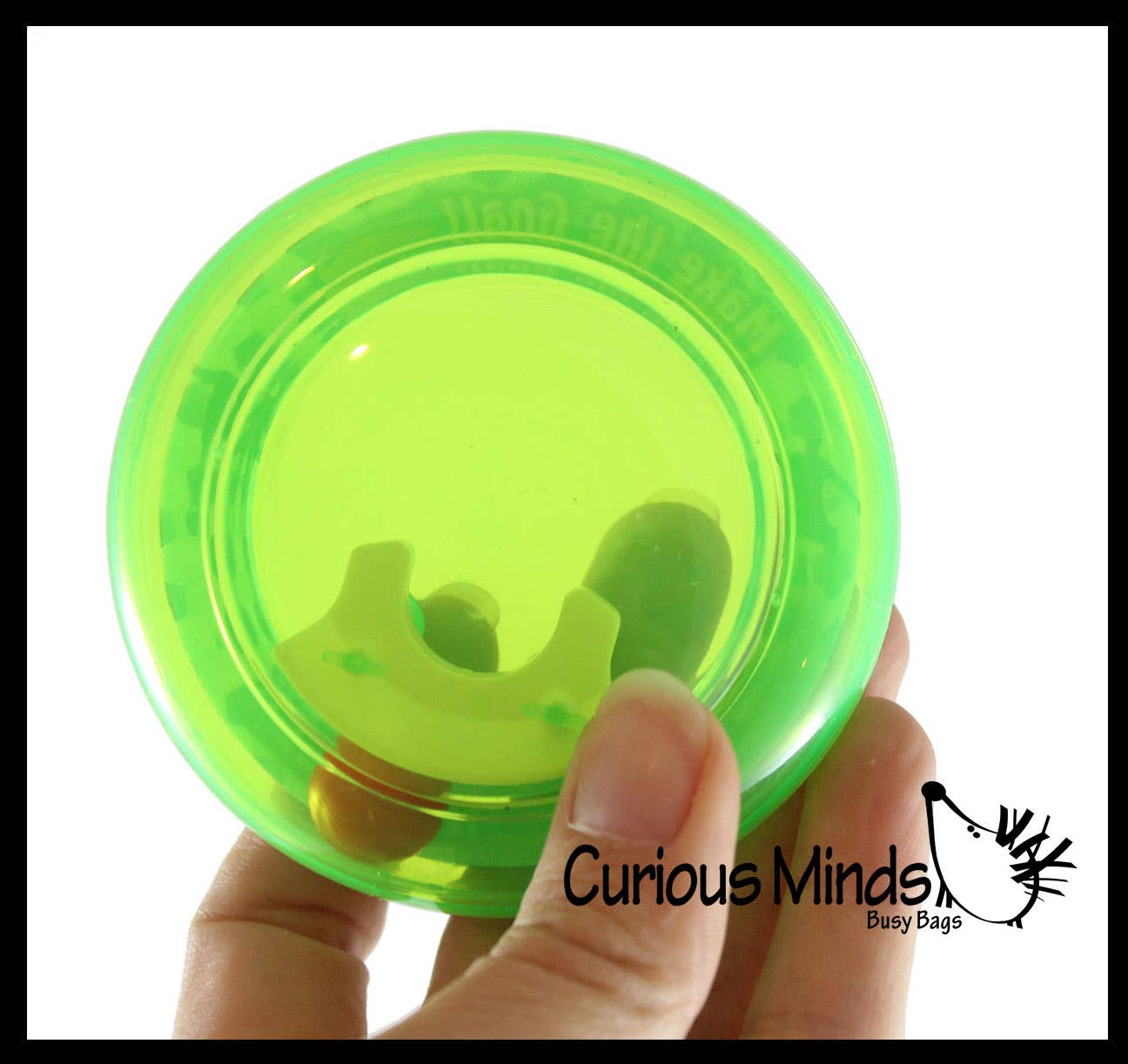 Spinning Ball in Hoop Fidget Game