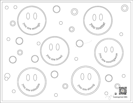 Smiley-Coloring Page