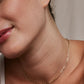 Delicate Paper Clip-necklace