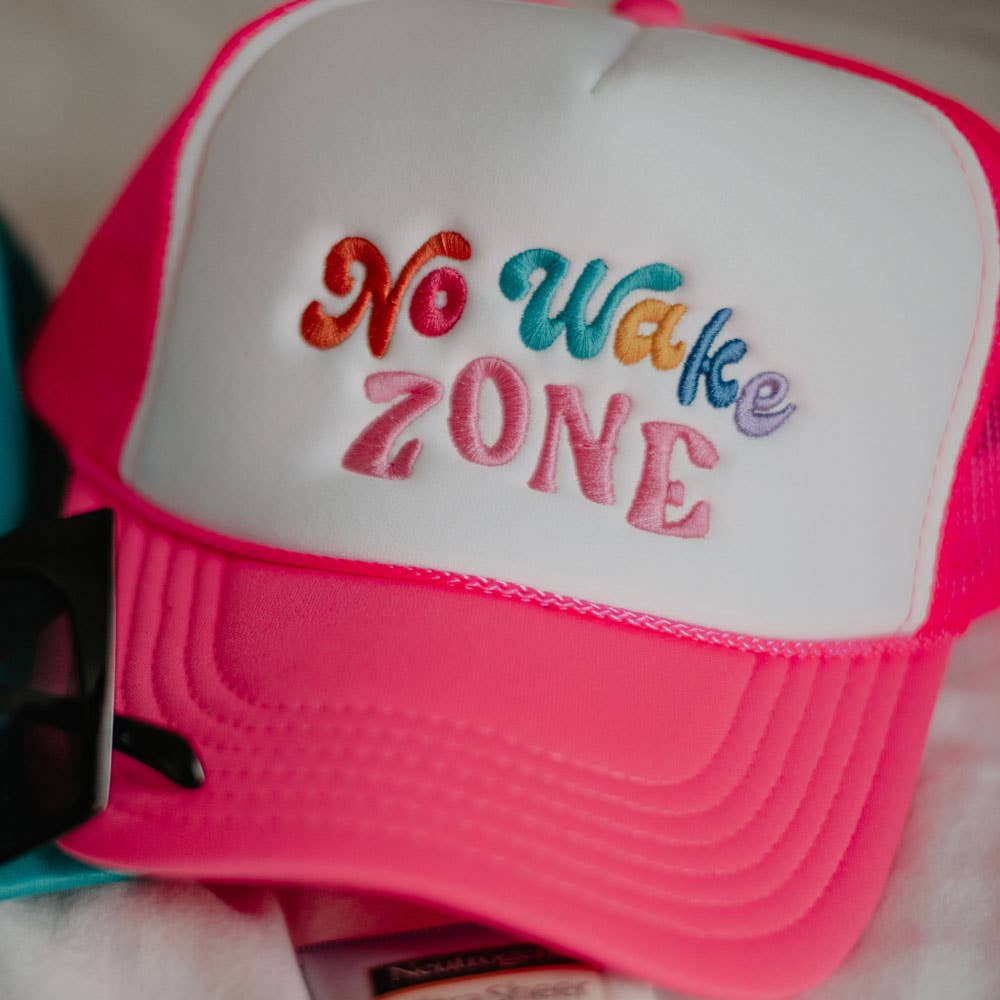 No Wake Zone -  Foam Trucker Hat