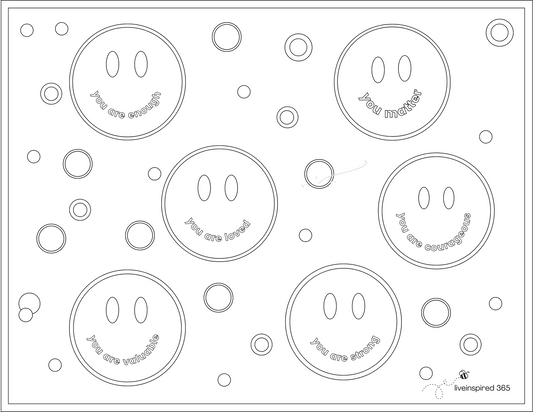 Smiley-Coloring Page