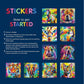Pop Art Animals Sticker Mosaic Art Book - 10 Amazing Designs