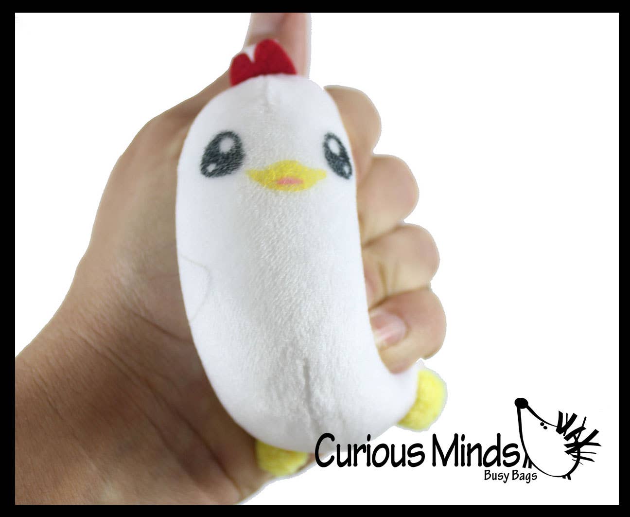 Plush Farm Animal Stress Ball