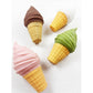 Crunchy Ice Cream Cone Squishy Toy