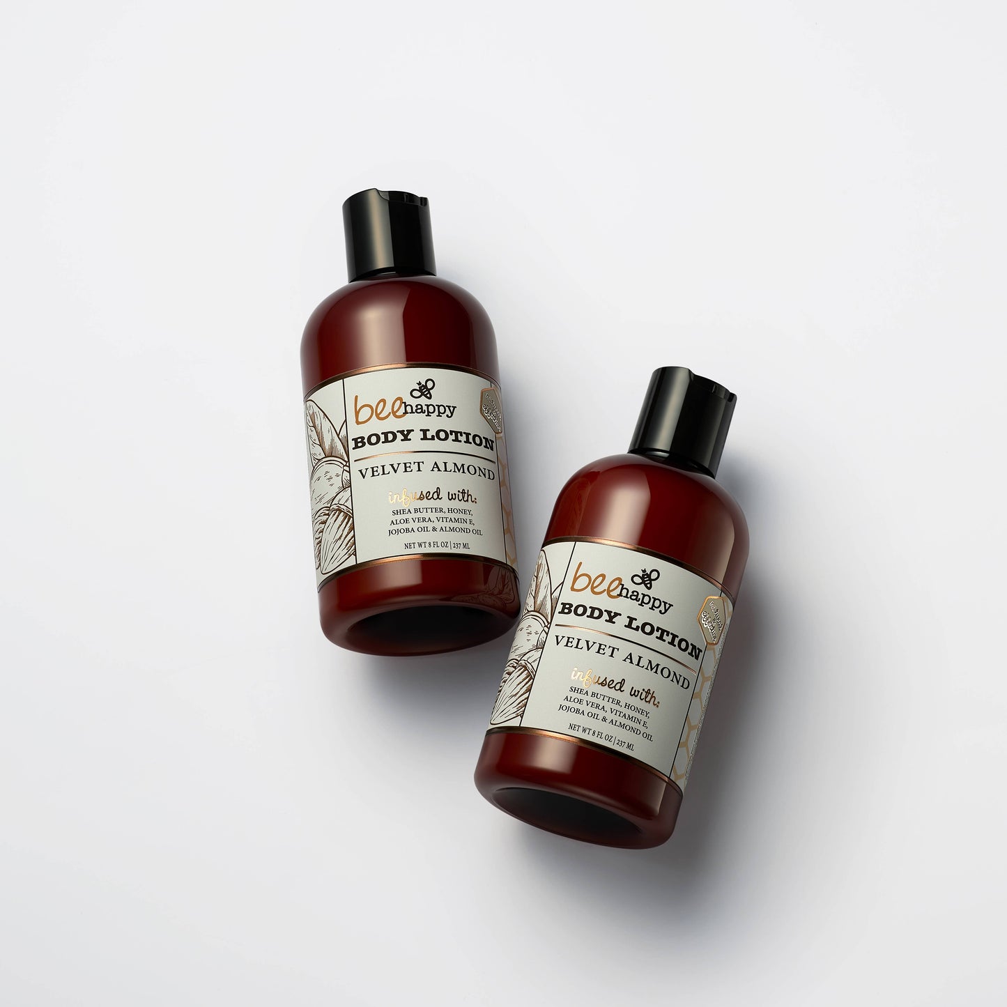 Velvet Almond Bee Happy Body Lotion - 8 oz