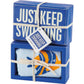 Just Keep Swimming Sign And Sock Set