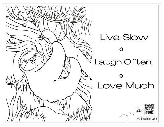Live Slow-Coloring Page