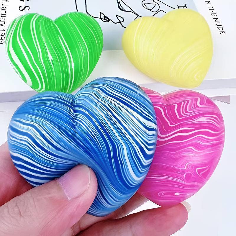 Marble Heart Squishy