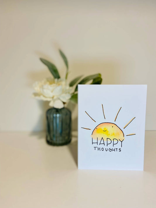 Happy Thoughts - Card