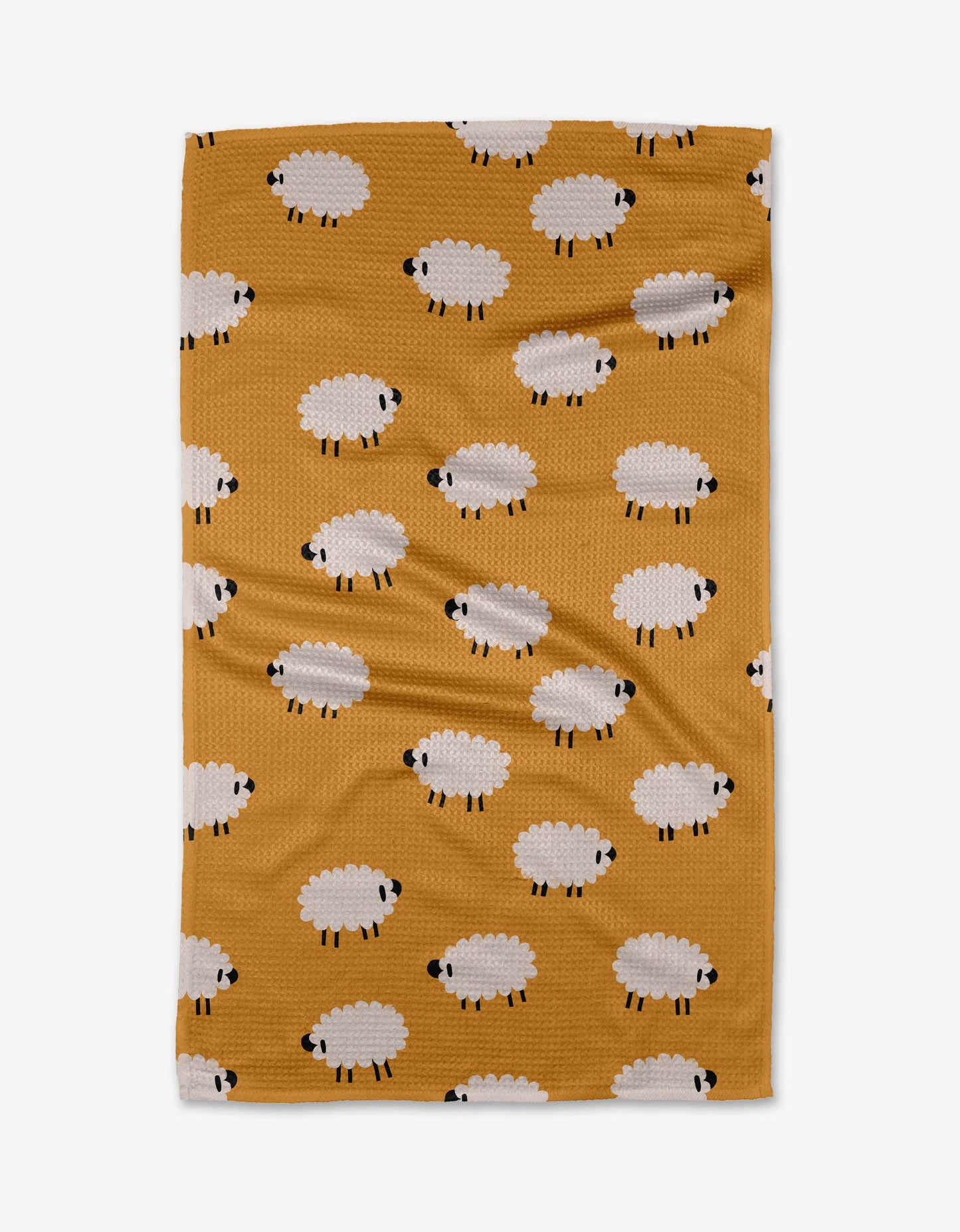 Sheep Geometry Tea Towel