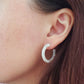 Pearl Cam Mini Hoops