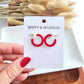 Micro Cam Mini Hoops - Scarlet