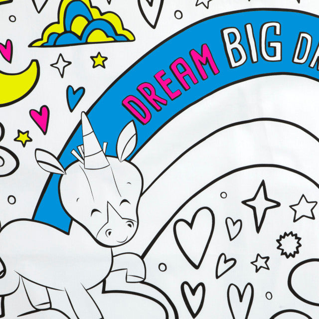 Color Me Pillowcase - Dream Big Dreams