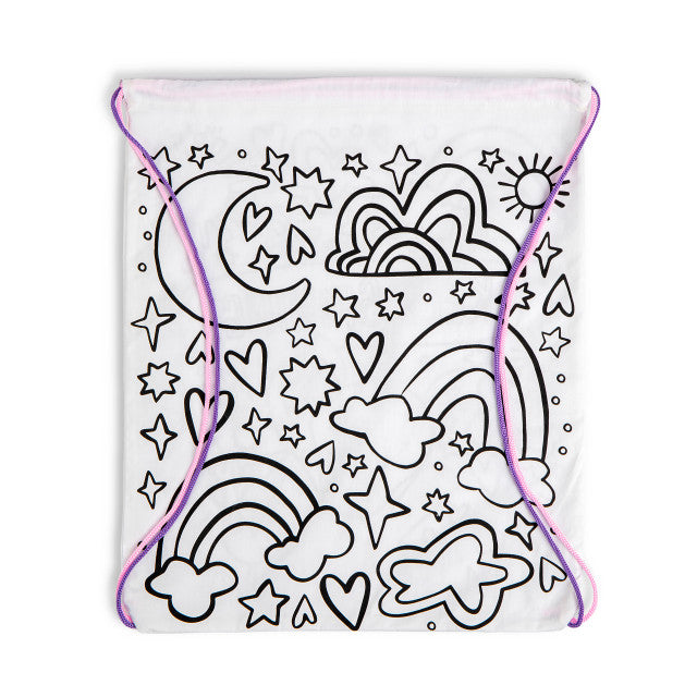 Color Me Drawstring Bag - Unicorn