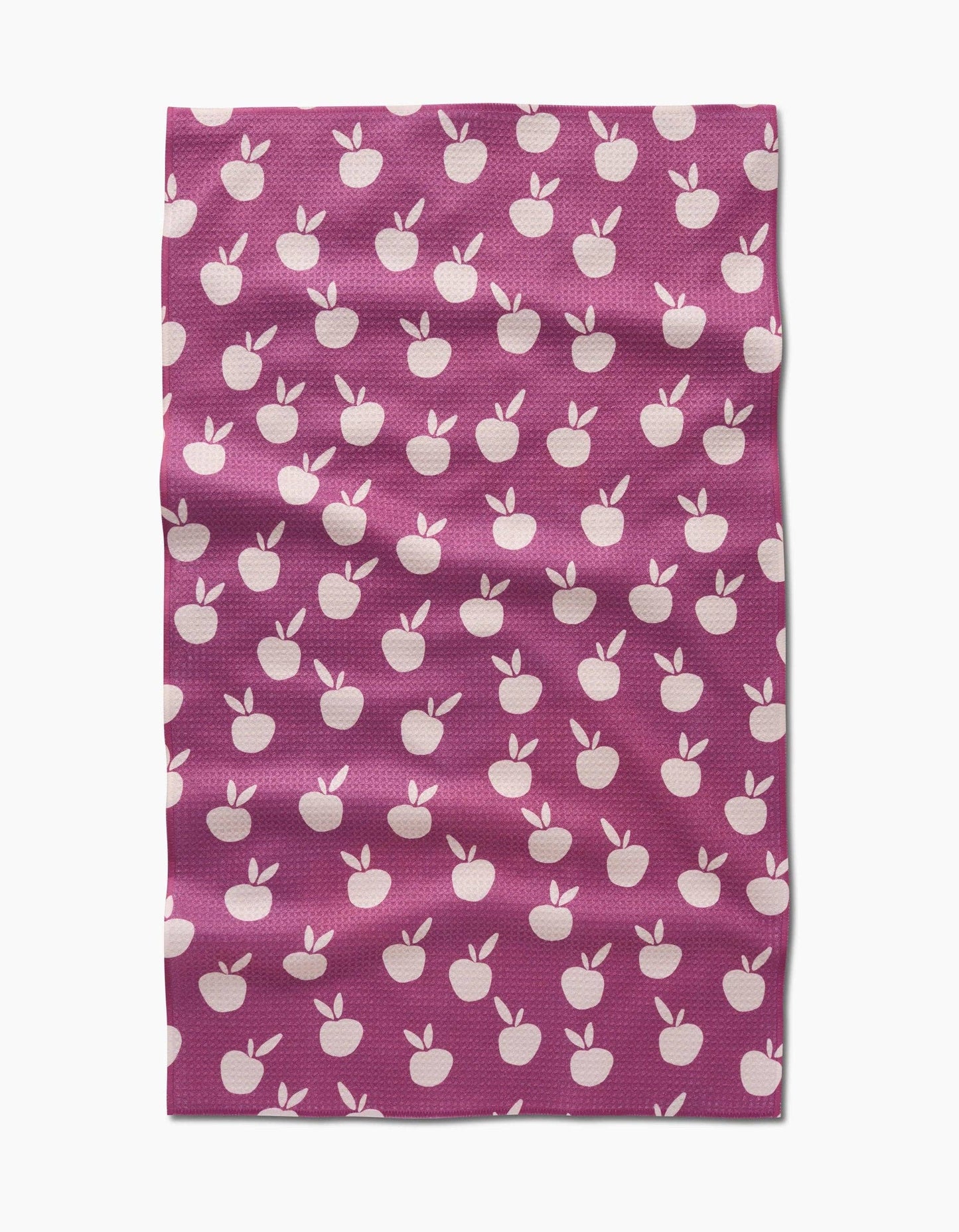 Autumn Apple Geometry Tea Towel