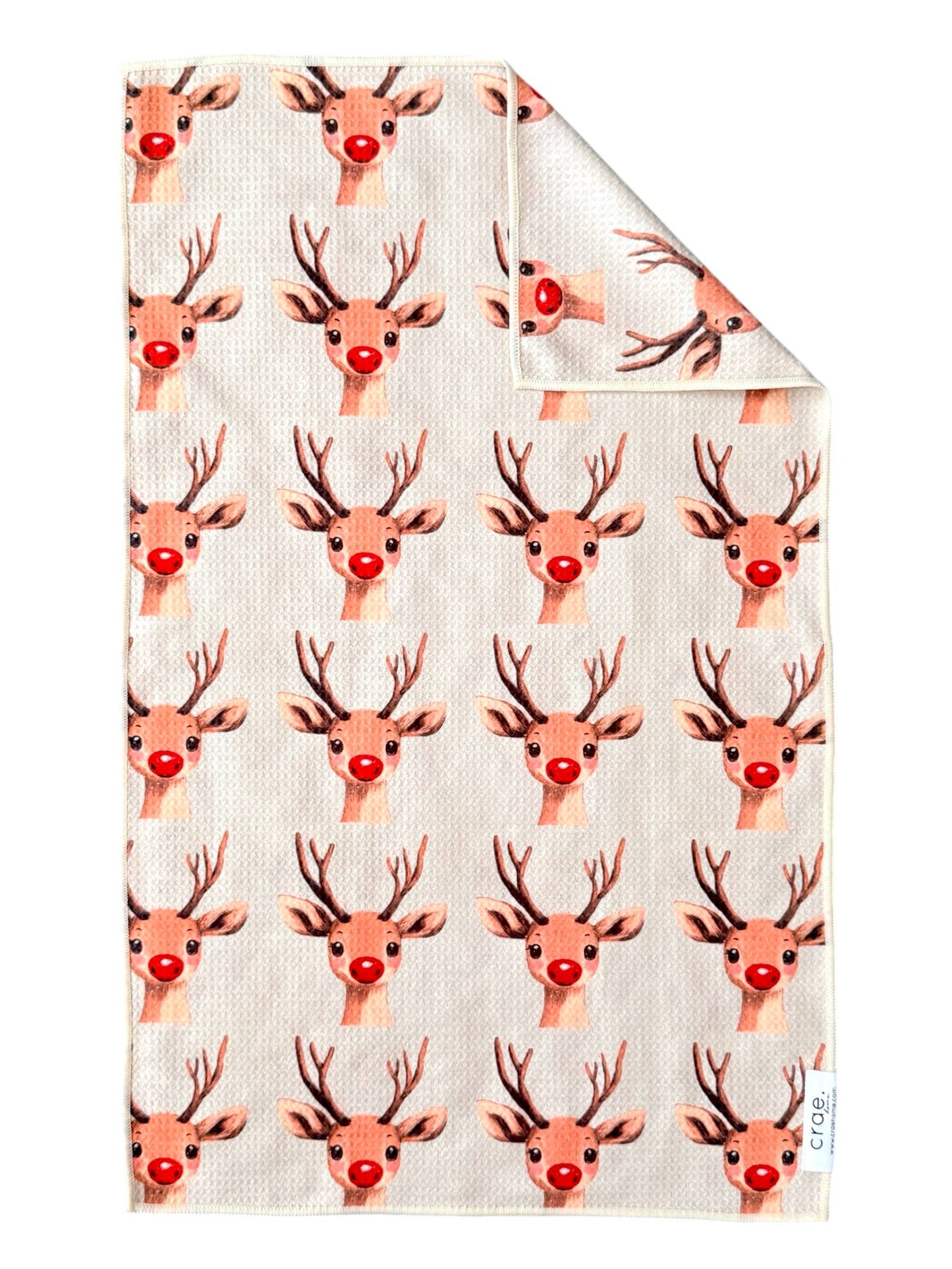Won't You Guide My Sleigh?: Double-Sided Crae Towel