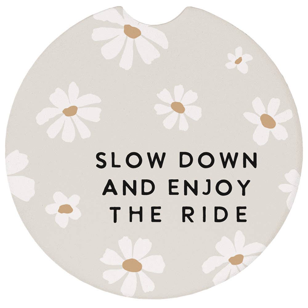 Slow Down and Enjoy the Ride - Car Coasters