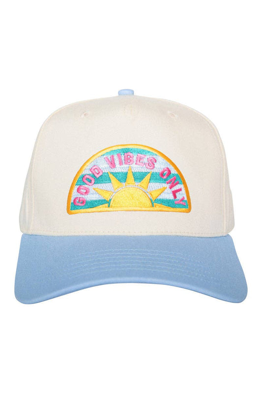 Good Vibes Only - Patch Vintage Hat
