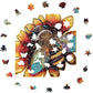 Elegant Amazing Bee Wooden Jigsaw Puzzle
