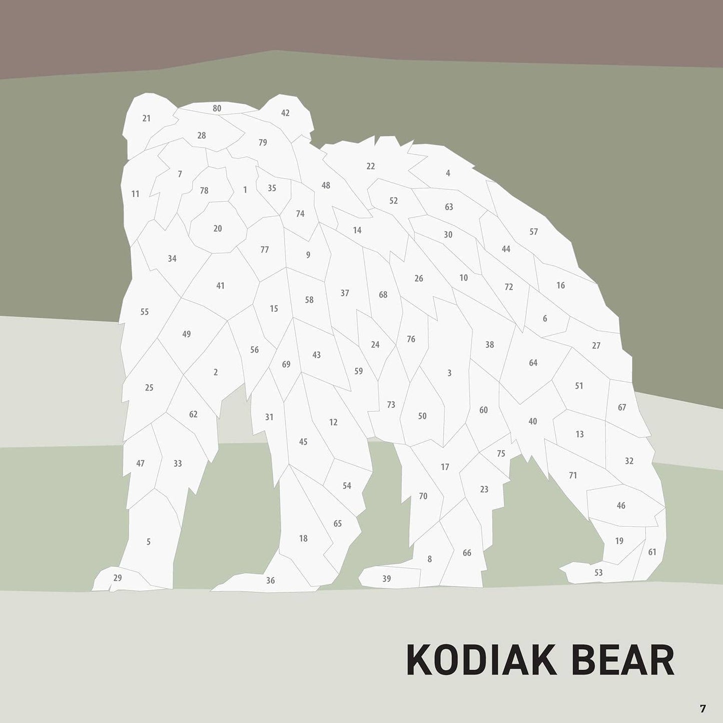 My Sticker Paintings: Bears