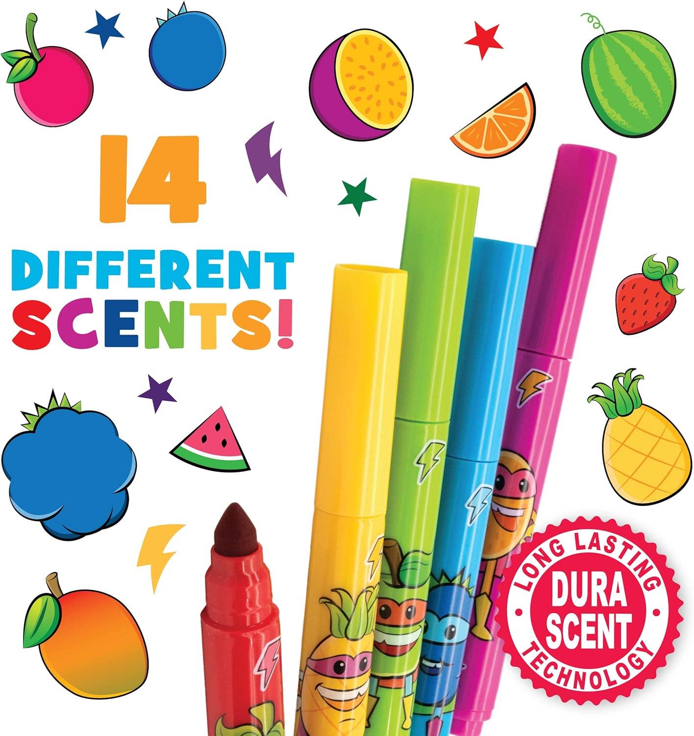 Smarkers - Washable Scented Markers - 14pk