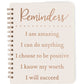 Reminders I Am Amazing Notebook