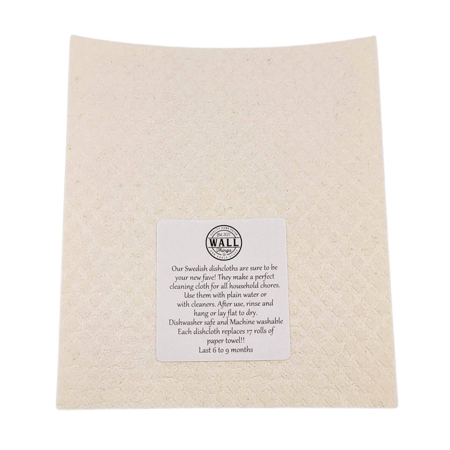 Pumpkin Pattern | Swedish Dishcloth