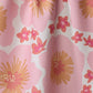 Hibiscus Sunset Geometry Tea Towel