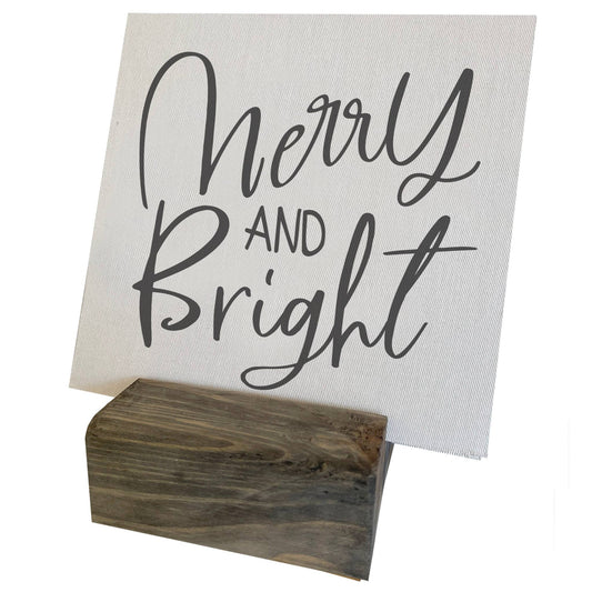 Merry and Bright Mini Canvas