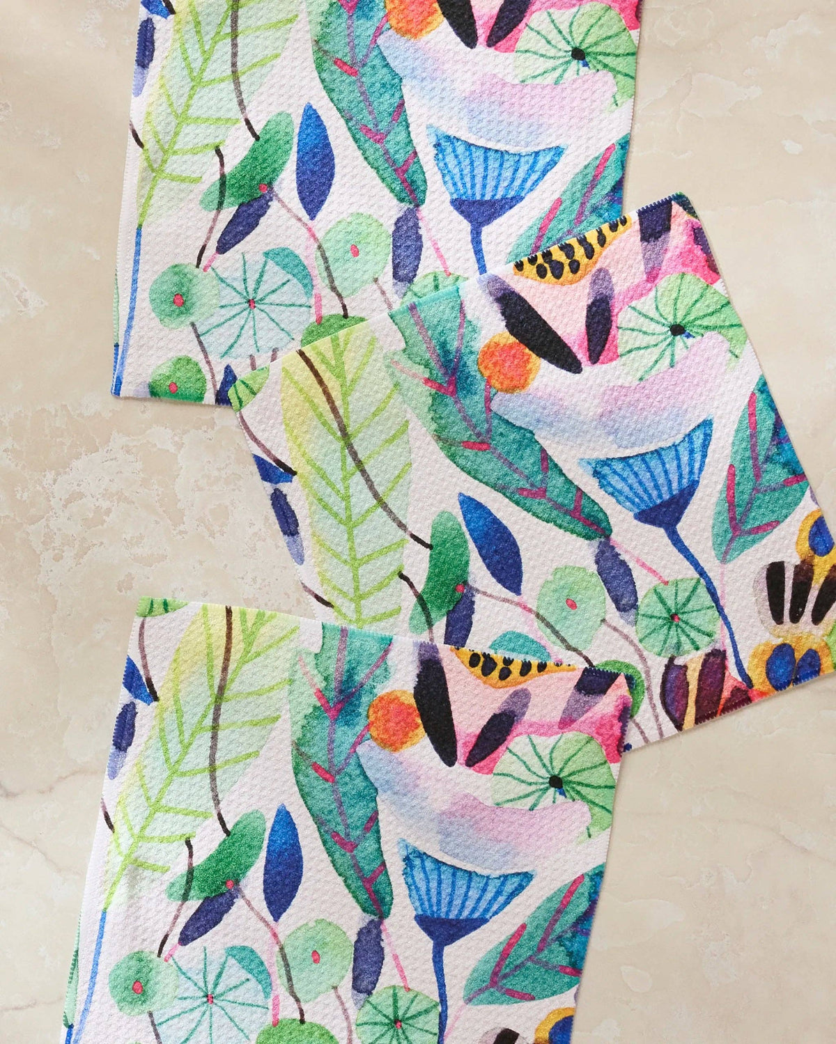 Morning Geometry Dishcloth Set