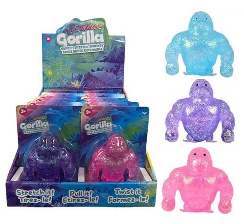 Gummee Gorilla Sugar Squishy Monkey Toy