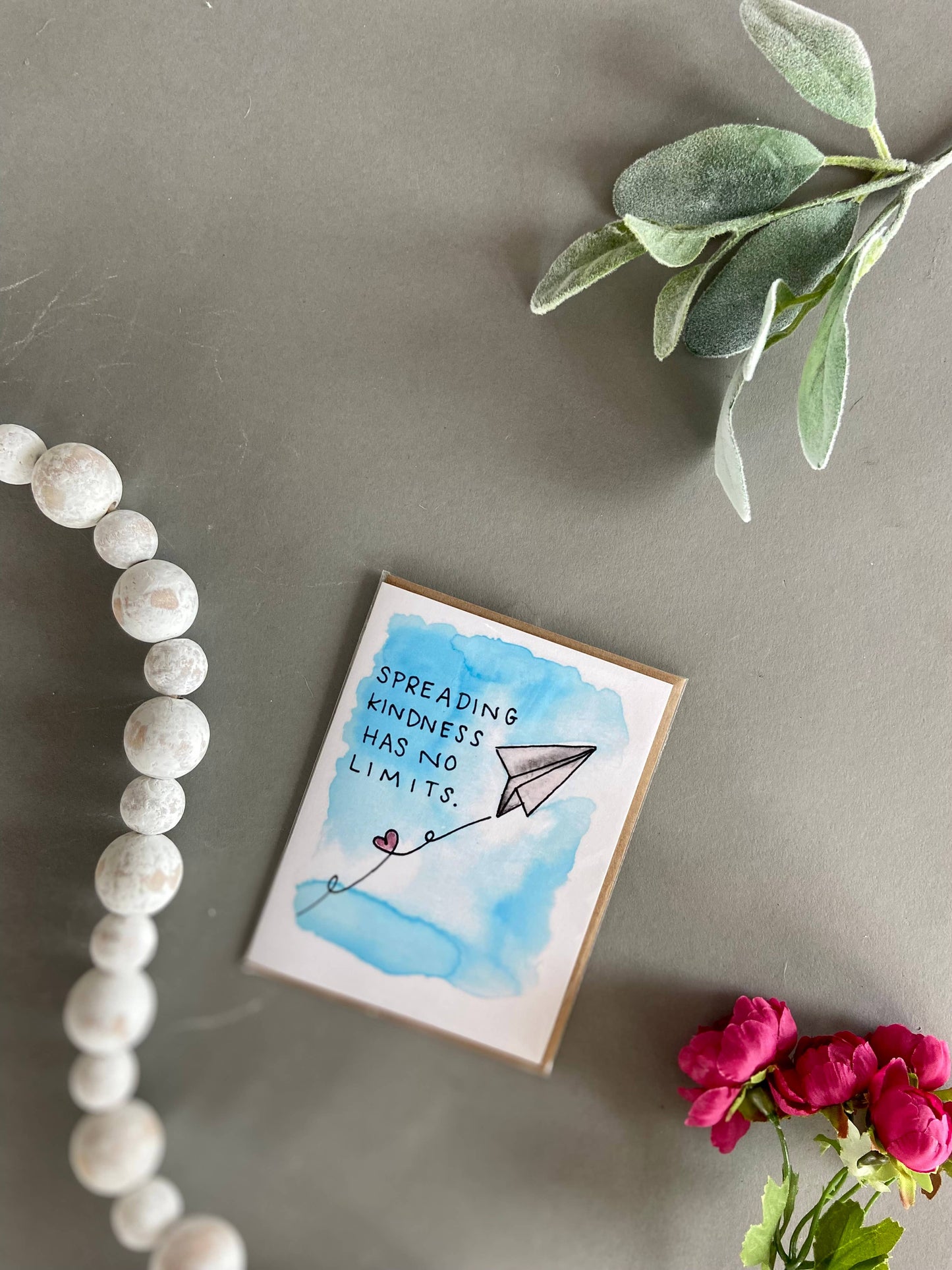Spreading Kindness Has No Limits - Card
