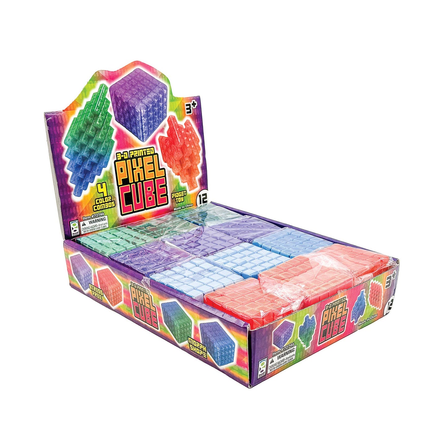 Pixel Cube Fidget Toy