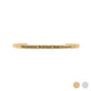 Stay Positive Work Hard - Engraved Bracelet