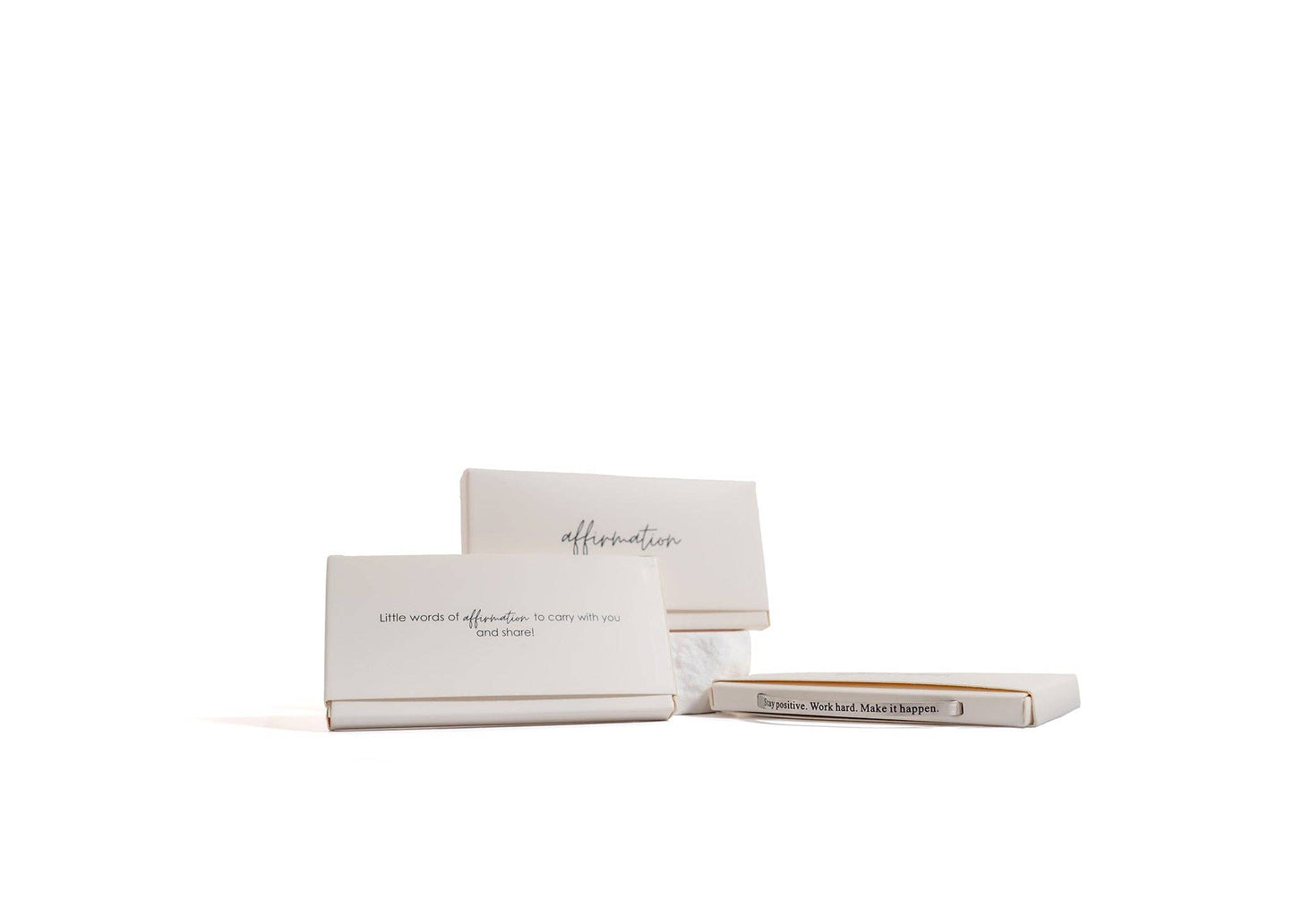 Stay Positive Work Hard - Engraved Bracelet