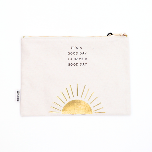 It's A Good Day - Canvas Pouch