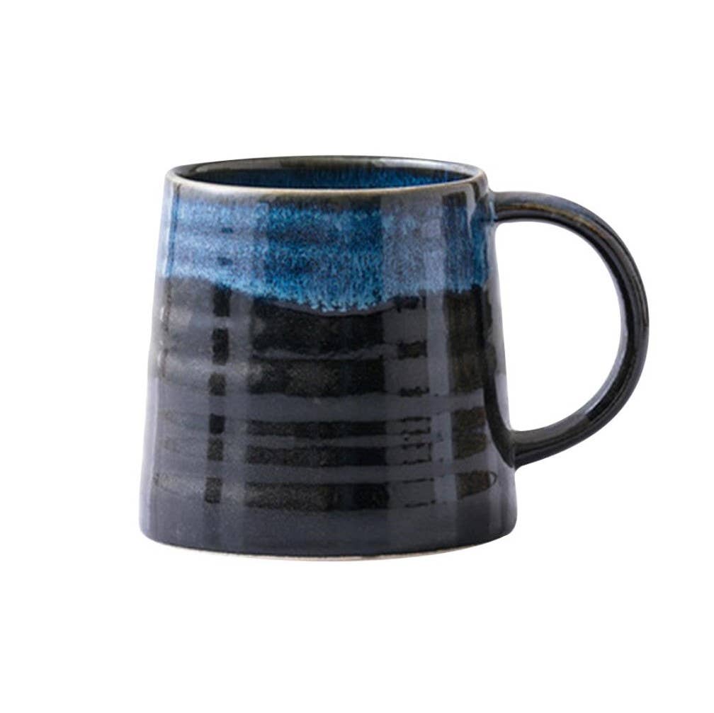 Blue Reactive-Glazed Mug