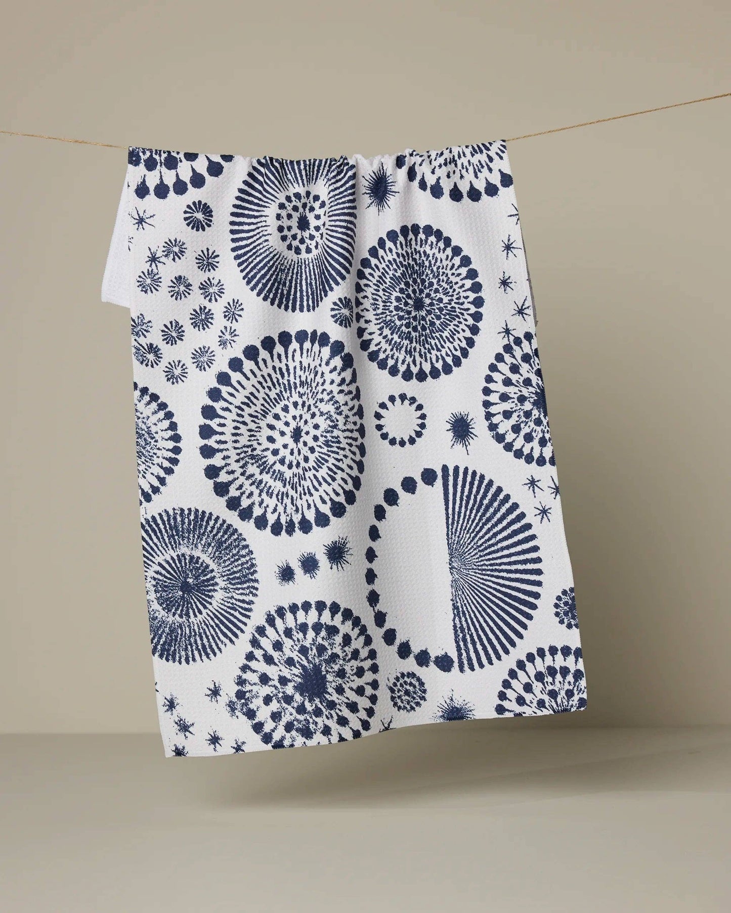 Freedom Sparks Geometry Tea Towel