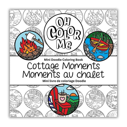 Cottage Moments Mini Coloring Book