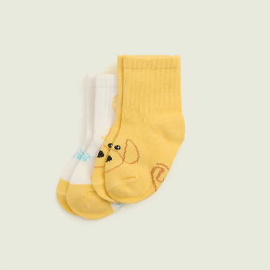Golden Dog Baby Sock Set