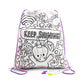 Color Me Drawstring Bag - Unicorn